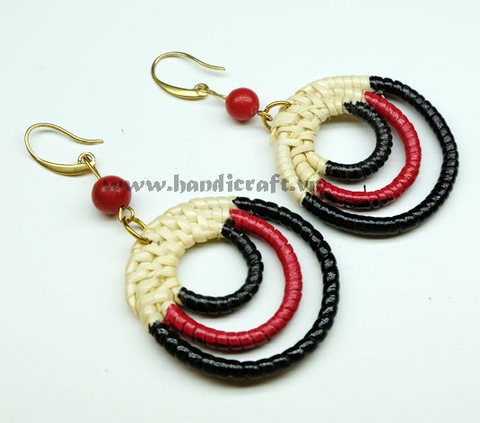 Rattan Earrings