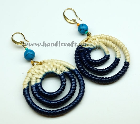 Rattan Earrings