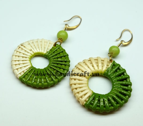 Rattan Earrings