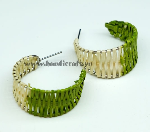 Rattan Earrings