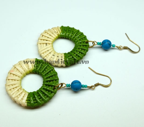 Rattan Earrings