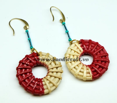 Rattan Earrings