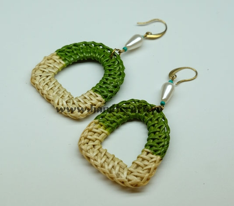 Rattan Earrings