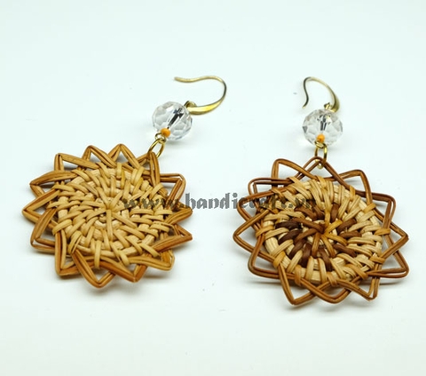 Rattan Earrings