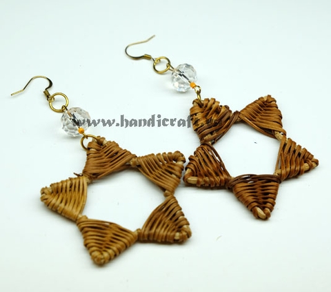 Rattan Earrings