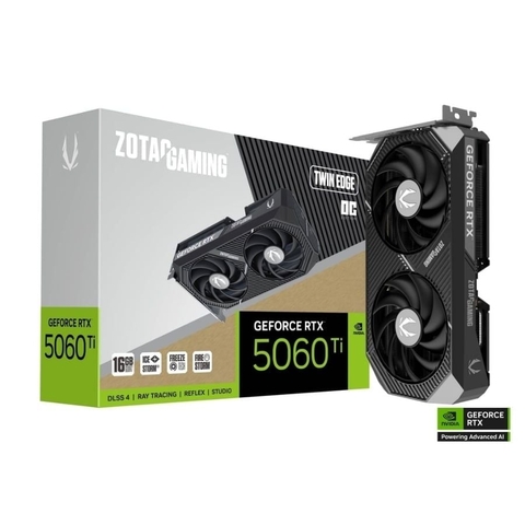 Card màn hình Zotac GeForce RTX 5060 Ti 16GB Twin Edge OC