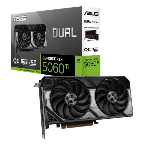 Card màn hình Asus GeForce RTX 5060 Ti DUAL OC 16GB