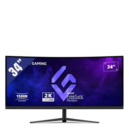 Màn hình ViewSonic VX3418C-2K VS20582 34 inch (UWQHD/ VA/ 180Hz/ 1 ms)