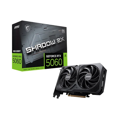 Card màn hình MSI GeForce RTX 5060 8G SHADOW 2X OC (8GB GDDR7)