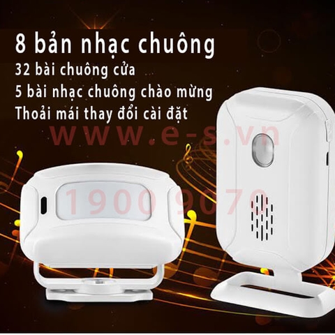 5 mẫu chuông cửa báo khách không dây ES đáng tiền nhất!