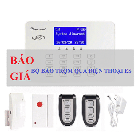 Báo giá hệ thống báo trộm qua điện thoại THẤP NHẤT tại Hà Nội