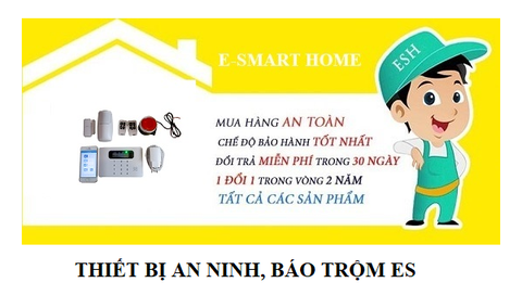 Các cách thức mua Thiết bị báo trộm ES tại E-Smart Home