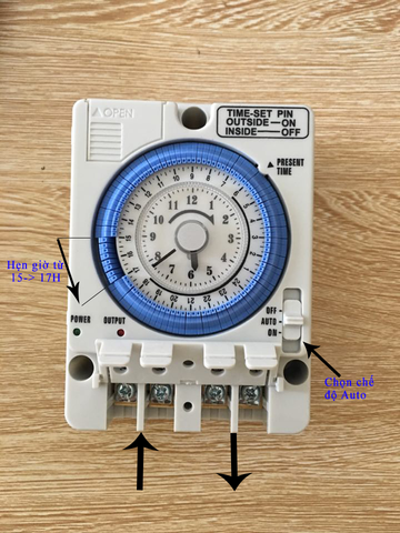 Những điều nên đọc khi mua công tắc hẹn giờ 12V