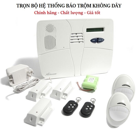 Bộ hệ thống báo trộm không dây 4 món cao cấp - chất lượng
