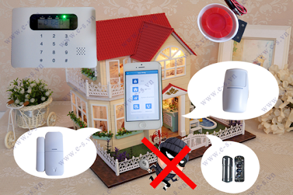 E-Smart Home giới thiệu trọn bộ hệ thống báo trộm qua điện thoại cao cấp nhất năm 2018