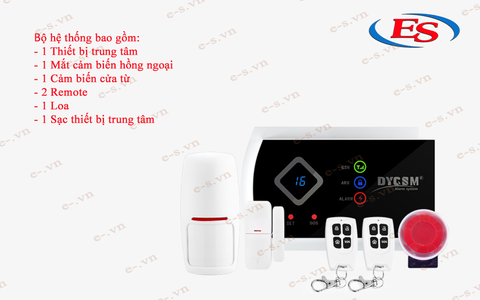 HỆ THỐNG BÁO ĐỘNG GSM – xu hướng phát triển của hệ thống an ninh hiện nay