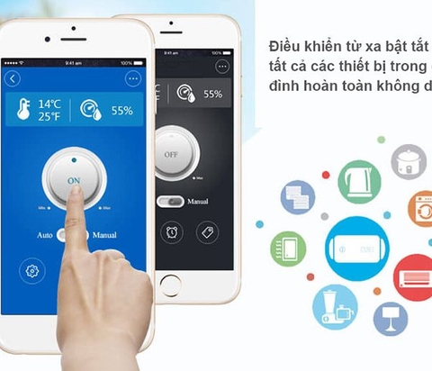 ổ cắm điều khiển qua điện thoại giá rẻ