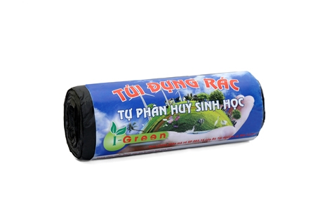 TÚI RÁC CUỘN MÀU ĐEN (64CMX78CM) 330G