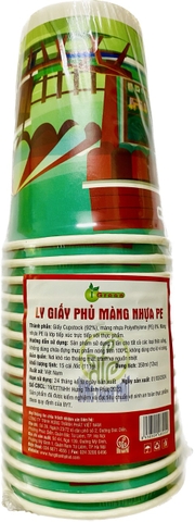 LY GIẤY MÀU 12OZ