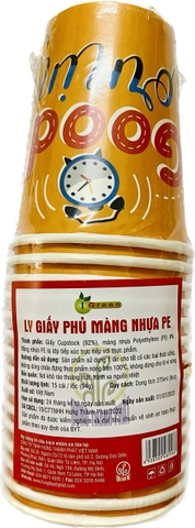 LY GIẤY MÀU 9OZ
