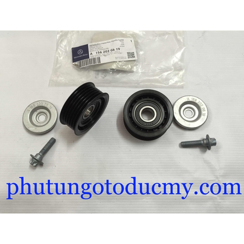 Bi tỳ rănh dây curoa Mercedes S63, C63 AMG -A1562020619