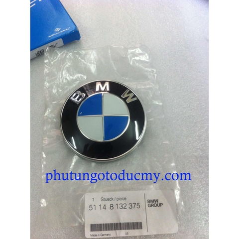 Logo nắp capo BMW 318i,325i,X5,X6 - 51148132375