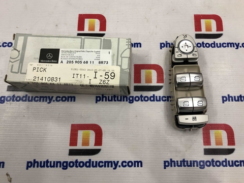 Công tắc lên kính Mercedes GLC, C200, C250, C300 W205 -A2059056811,205 905 68 11, A2229056800