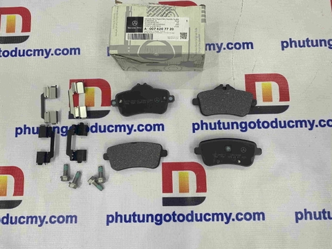 Má phanh sau Mercedes GL400, GL500, GLS400, GLS500 - A0074207720