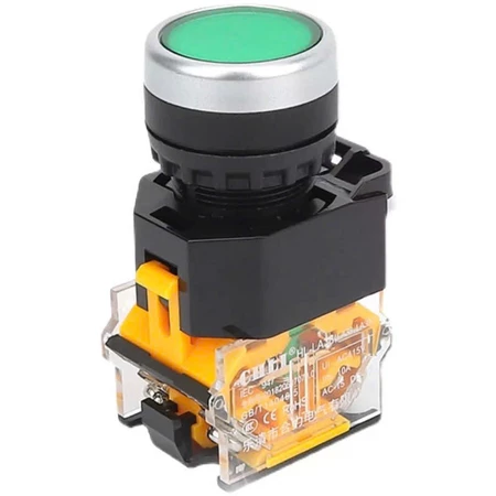 Nút Nhấn Nhả Không Đèn Phi 22 CML LA39-11D Xanh Đỏ