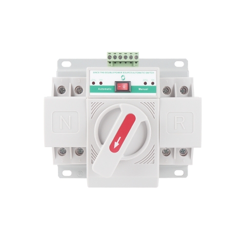 Công tắc chuyển mạch điện tự động  XLQ2 3 pha cho máy phát điện, 2 pha, 63, ATS 220V, công tắc chuyển mạch tự động.