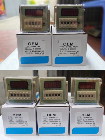 Đồng Hồ Timer Chạy Luân Phiên Thời Gian  OEM DH48S-S ( 220V ) (24VDC)
