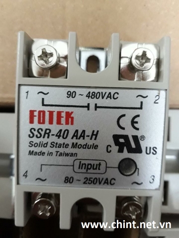 FOTEK SSR-40DA/100VA/100DA/40VA-H