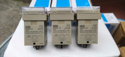 Rơ le thời gian OEM Timer DH48S-1Z , Relay thời gian Đồng hồ hẹn giờ 220VAC 24VDC
