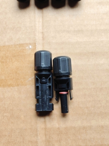 Đầu Nối Cáp MC4 Năng Lượng Mặt Trời ( Solar ) - MC4 DC 30A 1000VDC IP67 Kết Nối Dây 2.5mm2 4mm2 6mm2 - Chống Nước IP67