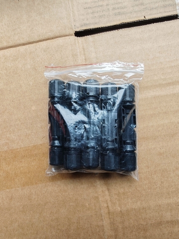 Đầu Nối Cáp MC4 Năng Lượng Mặt Trời ( Solar ) - MC4 DC 30A 1000VDC IP67 Kết Nối Dây 2.5mm2 4mm2 6mm2 - Chống Nước IP67