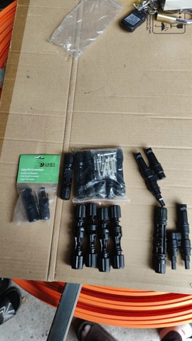 Đầu Nối Cáp MC4 Năng Lượng Mặt Trời ( Solar ) - MC4 DC 30A 1000VDC IP67 Kết Nối Dây 2.5mm2 4mm2 6mm2 - Chống Nước IP67