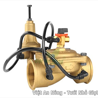 Van giảm áp hydraulic bằng đồng phi 60mm Automat