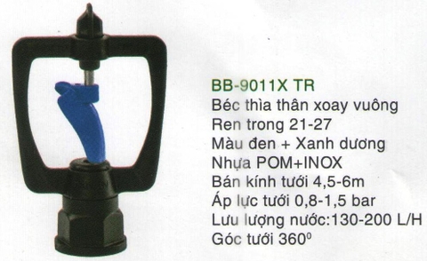 Béc tưới vảy 9011 X TR