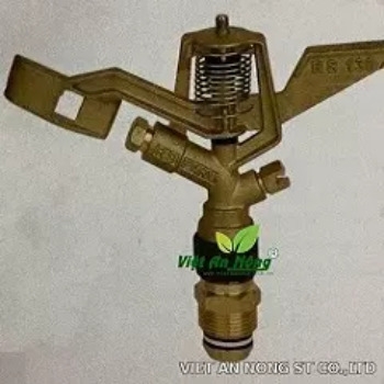 Béc tưới VANBR27 cánh đập 2 tia hợp kim đồng thau RN27