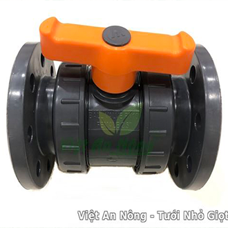 Van cầu rắc co hai đầu mặt bích 76mm - Automat