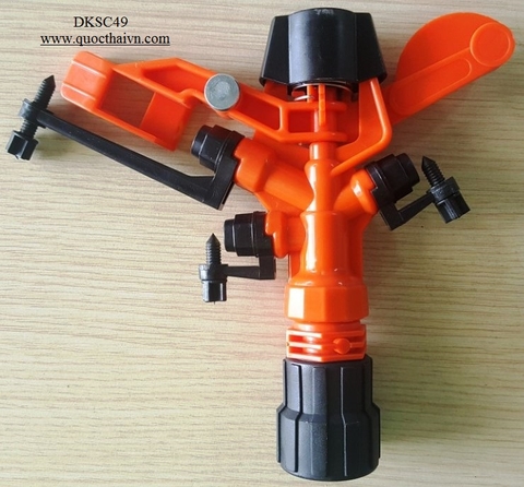 Béc tưới DKSC49 cánh đập 3 tia RT34