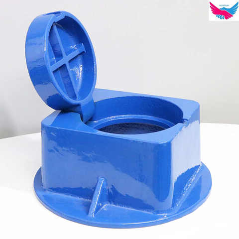 Nắp hộp van gang vuông Shin Yi