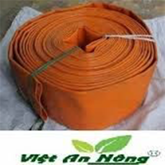 Ống bạt phủ nhựa mềm QV- Cứu hỏa – Cam Xanh – Loại tốt