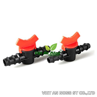 Van khóa 16mm ống LDPE điều chỉnh nước