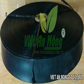 Ống dẹp đen dẻo phi 34mm, chưa đục lỗ