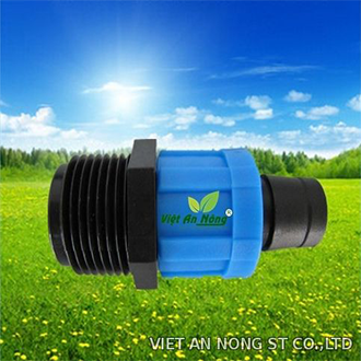 Nối ren ngoài 21 dây nhỏ giọt dẹp 16mm MT-011734