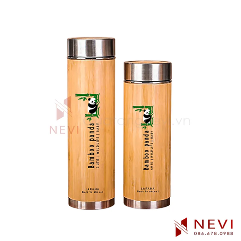 Bình Giữ Nhiệt Vỏ Tre