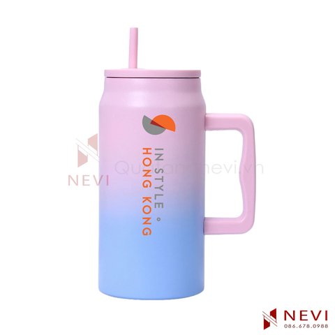 Cốc Giữ Nhiệt 1.5L Có Ống Hút