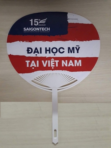 Quạt nhựa quảng cáo 4