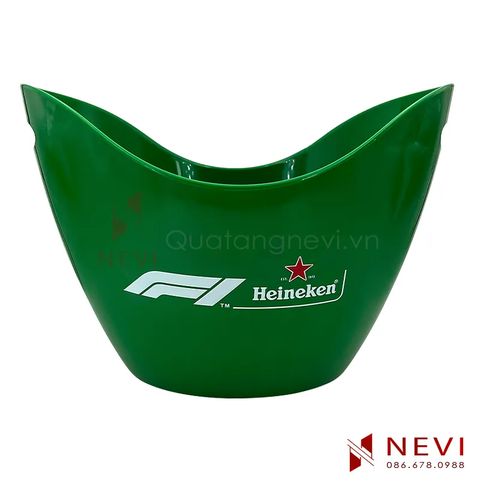 Xô Đá Nhựa 12L In Logo